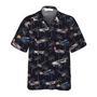 Aircraft On Coconut Forest Hawaiian Shirt, Tropical Aircraft Aviation Shirt For Men Summer Gifts