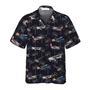 Aircraft On Coconut Forest Hawaiian Shirt, Tropical Aircraft Aviation Shirt For Men Summer Gifts