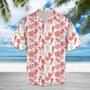 Amazing Seahorse Watercolor Pink Hawaiian Shirt, Short Sleeve Hawaiian Aloha Shirt For Men And Women Summer Gifts