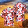 American Colors Red Angus , Cow , Summer Gifts For Men And Women Unisex Hawaiian Shirt Aloha Shirt