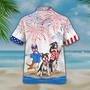 American Staffordshire Terrier Shirts - Independence Day Is Coming, Men's Usa Patriotic Hawaiian Shirt Summer Gifts