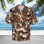 Awesome Papillon Animal Face Collection Hawaiian Shirt Summer Gifts