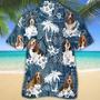 Basset Hound Hawaiian Shirt Summer Gifts