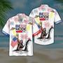 Beer Mode On Bigfoot Ufo White Hawaiian Shirt, Short Sleeve Hawaiian Aloha Shirt For Men Summer Gifts