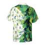 Bigfoot Silhouettes In Tropical Hawaiian Shirts For Men, Green Sasquatch Shirts For Men And Women Summer Gifts