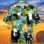 Black Hereford Cattle Lovers Pineapple Hawaiian Shirt Summer Gifts