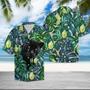 Black Panther Among Monstera Leaves Hawaiian Shirt Summer Gifts