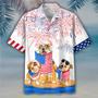 Bulldog Hawaii Aloha Beach Shirts For Summer, Dog Hawaii Shirt For Independence Day Freedom Of Usa, Gift To Dog Lovers Unisex Hawaiian Shirt Aloha Shirt