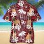 Bullmastiff Red Hawaiian Shirt, Animal Summer Shirts, Dog Lover Shirts, Hawaiian Shirt Men Summer Gifts