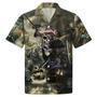 Caribbean Skull Pirate Ghost Ship , Summer Gift Unisex Hawaiian Shirt Aloha Shirt