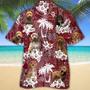 Cavapoo Red Hawaiian Shirt, Gift For Dog Lover Shirts, Animal Summer Shirts, Hawaiian Shirt Men Summer Gifts