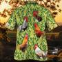 Chicken Corn Pattern , Summer Gifts For Men And Women Unisex Hawaiian Shirt Aloha Shirt