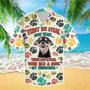 Chihuahua Terrier Hawaiian Shirt, Chihuahua Clothing, Flowers Aloha Shirt For Dog Lovers Summer Gifts