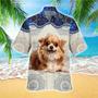 Chihuahua Terrier Hawaiian Shirt, Chihuahua Clothing, Flowers Aloha Shirt For Dog Lovers Summer Gifts