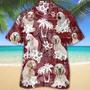 Clumber Spaniel Red Hawaiian Shirt, Gift For Dog Lover Shirts, Animal Summer Shirts, Hawaiian Shirt Men Summer Gifts