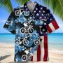 Cycling Tropical Usa Flag S For Men And Woman, Full Print Cycling Hawaii Aloha Beach Shirt Unisex Hawaiian Shirt Aloha Shirt