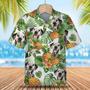 Dalmatian Tropical Pattern , Dog Lover , Summer Gift For Men And Women Unisex Hawaiian Shirt Aloha Shirt