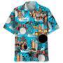 Drum Beach , Short Sleeve Summer Vacation Beach Shirts For Men Unisex Hawaiian Shirt Aloha Shirt