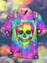 Fierce Skull Cracked By Lava Hawaiian Shirt For Men And Women Summer Gifts