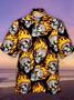 Fierce Skull Cracked By Lava Hawaiian Shirt For Men And Women Summer Gifts