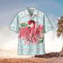 Flamingo Hawaii Shirt, Flamingo Hawaiian Shirt For Summer, Flamingo Lovers Summer Gifts