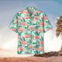 Flamingo Hawaii Shirt, Flamingo Hawaiian Shirt For Summer, Flamingo Lovers Summer Gifts