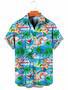 Flamingo , Beach Hawaii Shirt, Cool Button Down , Beach Party Shirt Unisex Hawaiian Shirt Aloha Shirt