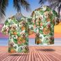 Golden Retriever Tropical Pattern , Dog Lover , Summer Gift For Men And Women Unisex Hawaiian Shirt Aloha Shirt