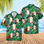 Hereford 2 Cow , Farmer S, Summer Tropical Shirts, Gift For Him, Funny S Unisex Hawaiian Shirt Aloha Shirt