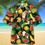 Hereford Cattle Lovers Tropical Fruits Hawaiian Shirt Summer Gifts