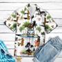 Hippie Van Dachshund Dog Enjoy The Vacation On Island Hawaiian Shirt, Short Sleeve Hawaiian Aloha Shirt For Men Summer Gifts