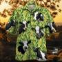 Holstein Friesian Cattle Lovers Corn Pattern Hawaiian Shirt For Men Summer Gifts