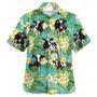 Holstein Tropical , Cow , Animal S For Men, Gift For Him Unisex Hawaiian Shirt Aloha Shirt