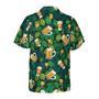 Hop Cones Beer Glass Hawaiian Shirt For Men, Beer Shirts Summer Gifts