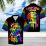 I Don't Need Anyone's Approval To Be Me, Lgbt Aloha S, Pride Colorful Rainbow S, Gift For Gaymer And Lesbian Unisex Hawaiian Shirt Aloha Shirt