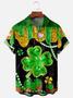 Irish Leprechaun Patrick's Day Shirt For Men And Women Unisex Hawaiian Shirt Aloha Shirt