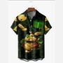 Irish Leprechaun Patrick's Day Shirt For Men And Women Unisex Hawaiian Shirt Aloha Shirt