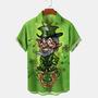 Irish Leprechaun St. Patrick's Day Unisex Hawaiian Shirt Aloha Shirt