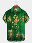 Irish Leprechaun St. Patrick's Day Unisex Hawaiian Shirt Aloha Shirt