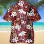 Labradoodle Red Hawaiian Shirt, Gift For Dog Lover Shirts, Animal Summer Shirts Summer Gifts