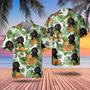 Labradoodle Tropical Pattern , Dog Lover , Summer Gift For Men And Women Unisex Hawaiian Shirt Aloha Shirt