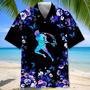 Lacrosse Blue Nature For Men, Lacrosse Life Shirt, Lacrosse Player Gifts Unisex Hawaiian Shirt Aloha Shirt