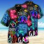 Lgbt Aloha S For Summer, Neon Art Boy Gay Pride Colorful Rainbow Lgbt S Unisex Hawaiian Shirt Aloha Shirt