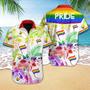 Lgbt Love Is Love Pride Hawaiian Shirt, Lgbt Pride, Gift For Lover, Lgbtq Shirt Summer Gifts