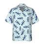 Lobster On Waves Hawaiian Shirt, Unique Lobster Shirt, Lobster Print Shirt For Adults Summer Gifts