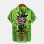 Men's Irish Leprechaun St. Patrick's Day , Gift For Patrick's Day Unisex Hawaiian Shirt Aloha Shirt