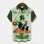 Men's Irish Leprechaun St. Patrick's Day , Gift For Patrick's Day Unisex Hawaiian Shirt Aloha Shirt