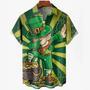 Men's Irish Leprechaun St. Patrick's Day , Gift For Patrick's Day Unisex Hawaiian Shirt Aloha Shirt