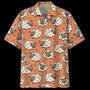 Orange Sheep Illustration Design Hawaiian Shirt Summer Gifts