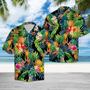 Parrot Bird Species Pineapple Design Hawaiian Shirt Summer Gifts